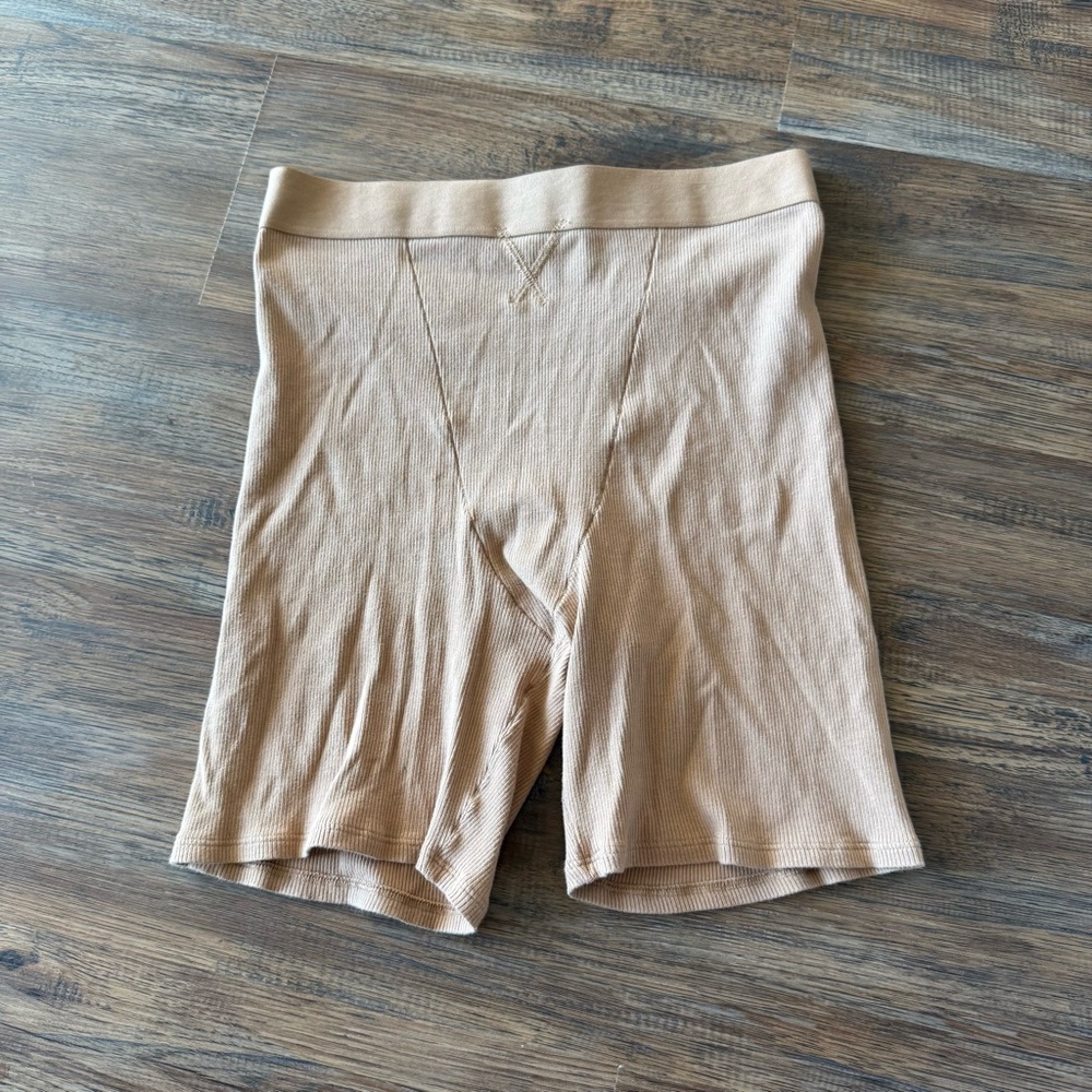 Aerie Tan Brief Shorts